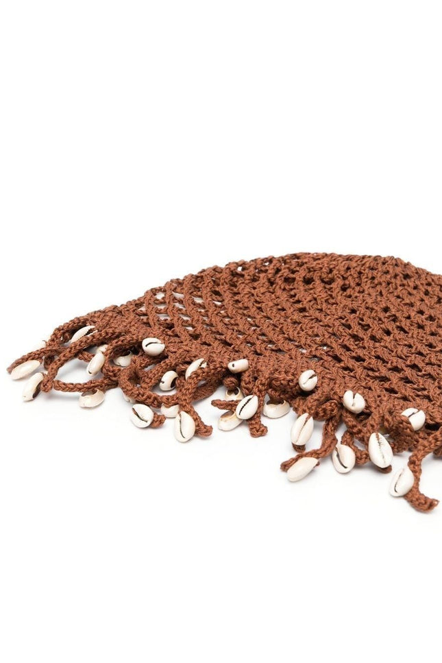 Alanui Hats Brown-women > accessories > scarves hats & gloves-Alanui-UNI-Brown-Urbanheer