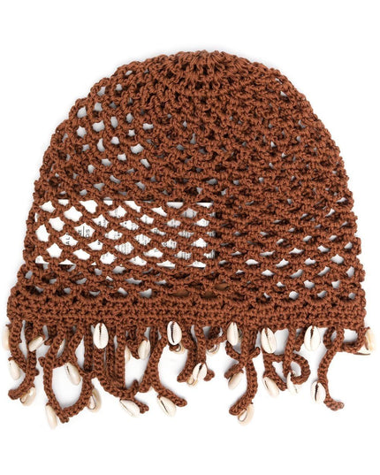 Alanui Hats Brown-women > accessories > scarves hats & gloves-Alanui-UNI-Brown-Urbanheer