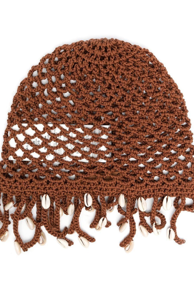 Alanui Hats Brown-women > accessories > scarves hats & gloves-Alanui-UNI-Brown-Urbanheer