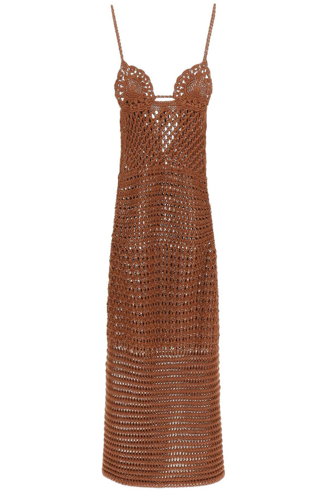 Alanui 'mother nature' crochet dress-women > clothing > dresses > maxi-Alanui-Urbanheer