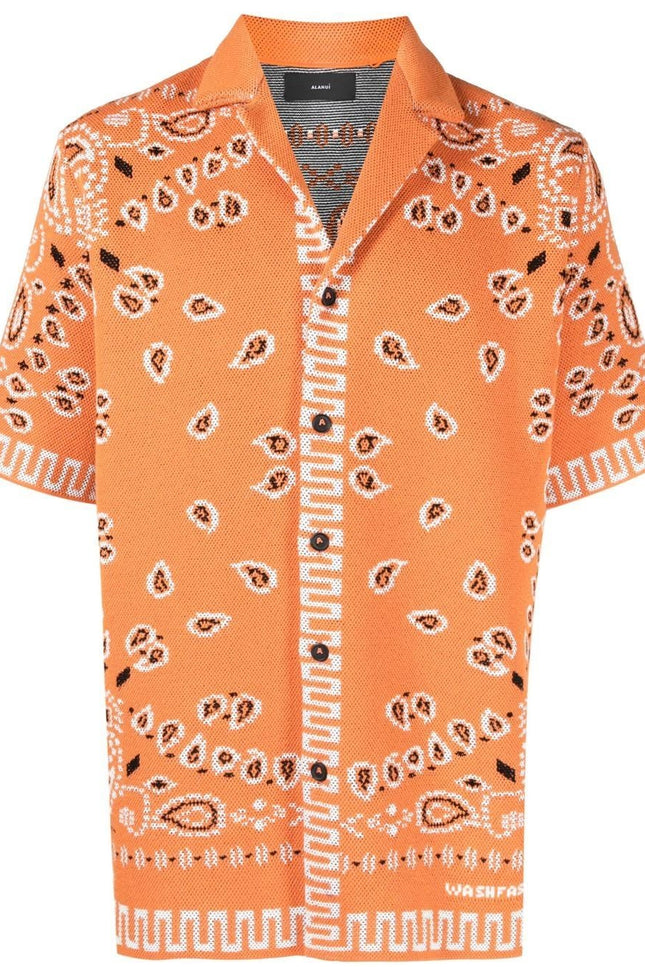 Alanui Shirts Orange-men > clothing > shirts-Alanui-S-Orange-Urbanheer