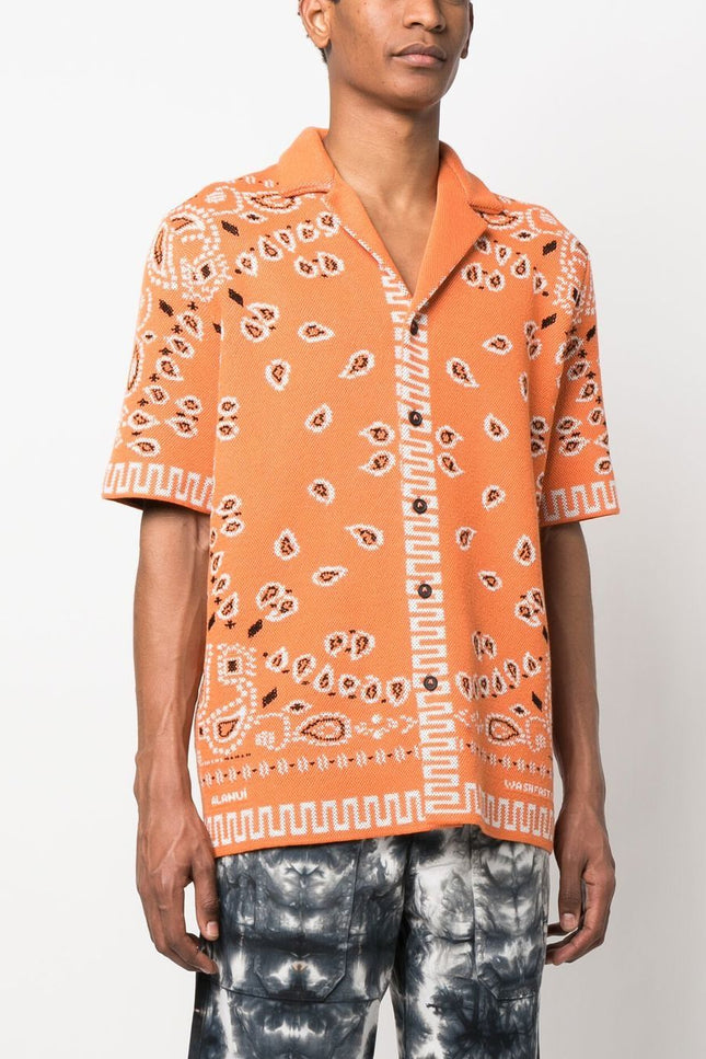 Alanui Shirts Orange-men > clothing > shirts-Alanui-Urbanheer