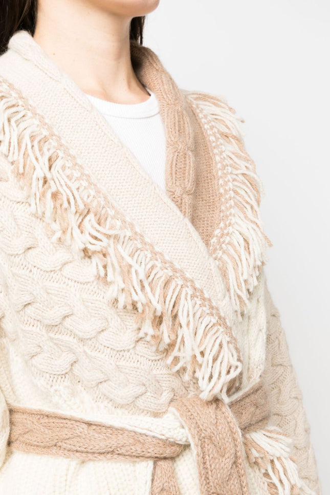 Alanui Sweaters Beige-women > clothing > topwear-Alanui-Urbanheer