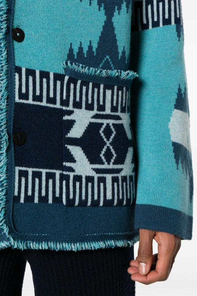 Alanui Sweaters Blue