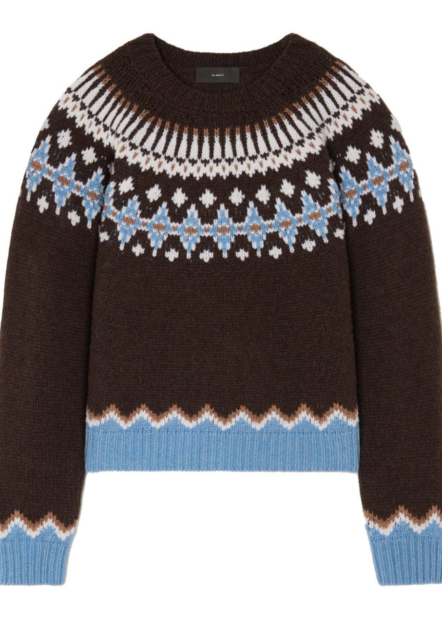 Alanui Sweaters Brown