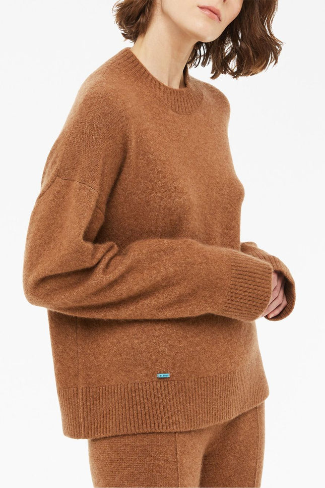 Alanui Sweaters Brown-women > clothing > topwear-Alanui-Urbanheer