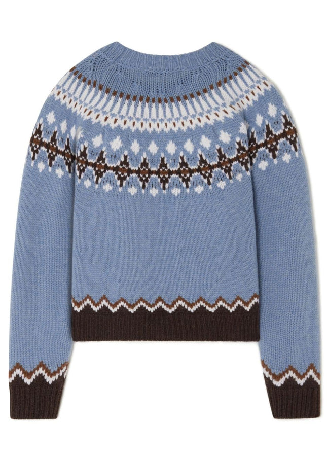 Alanui Sweaters Clear Blue