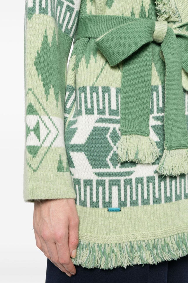 Alanui Sweaters Green