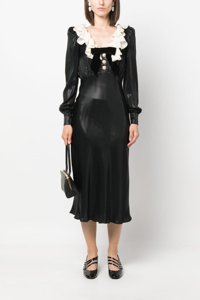 Alessandra Rich Dresses Black