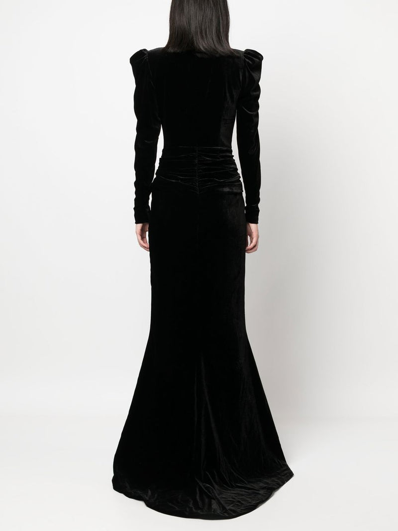 Alessandra Rich Dresses Black-women > clothing > dresses-Alessandra Rich-Urbanheer