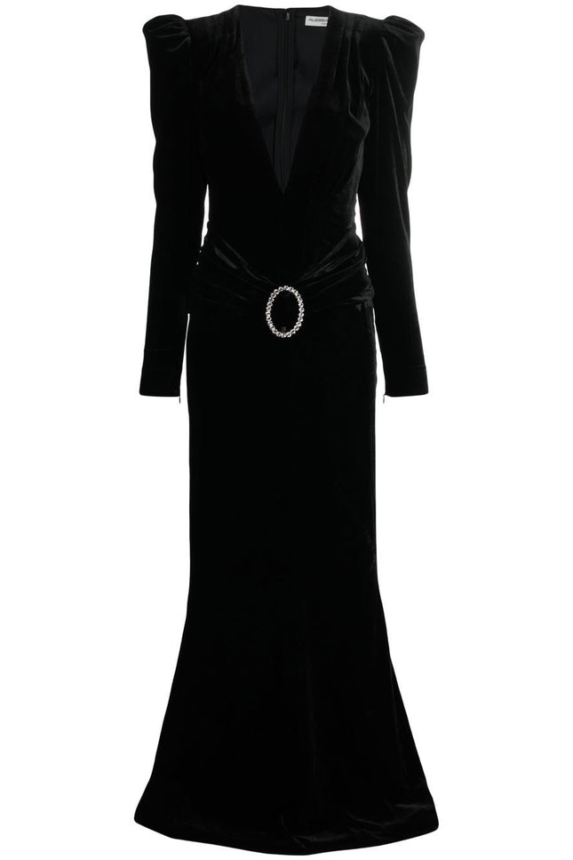 Alessandra Rich Dresses Black-women > clothing > dresses-Alessandra Rich-Urbanheer