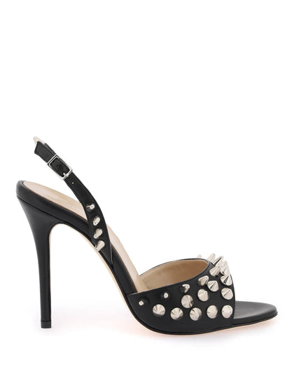 Alessandra rich sandals with spikes-women > shoes > sandals-Alessandra Rich-36-Black-Urbanheer