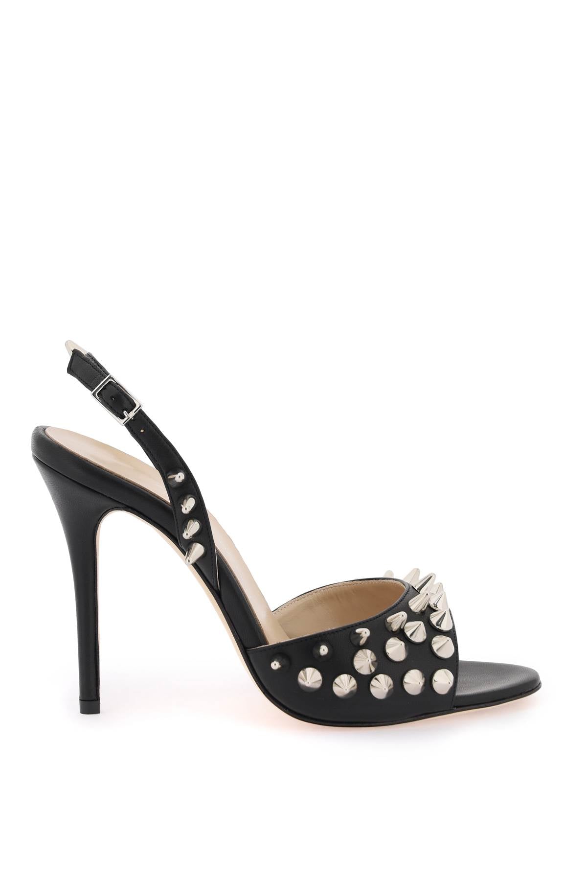 Alessandra rich sandals with spikes-women > shoes > sandals-Alessandra Rich-36-Black-Urbanheer