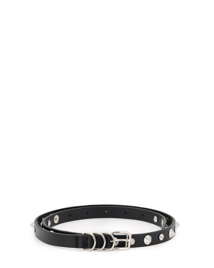 Alessandra rich spikes belt-women > accessories > beltss-Alessandra Rich-75-Black-Urbanheer