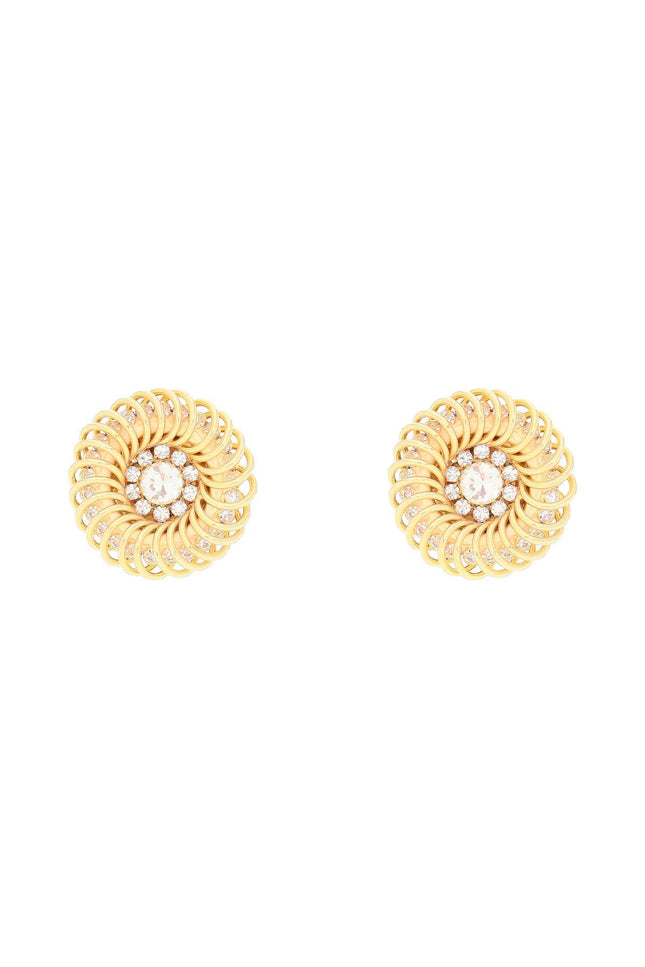 Alessandra rich spiral earrings - Gold-accessories-Alessandra Rich-os-Urbanheer