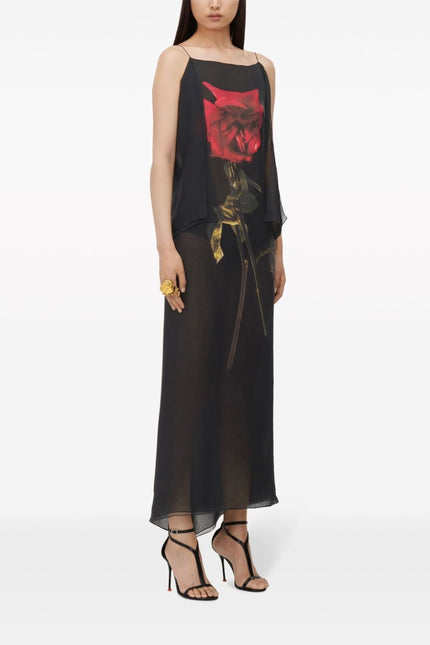 Alexander McQueen Dresses Black