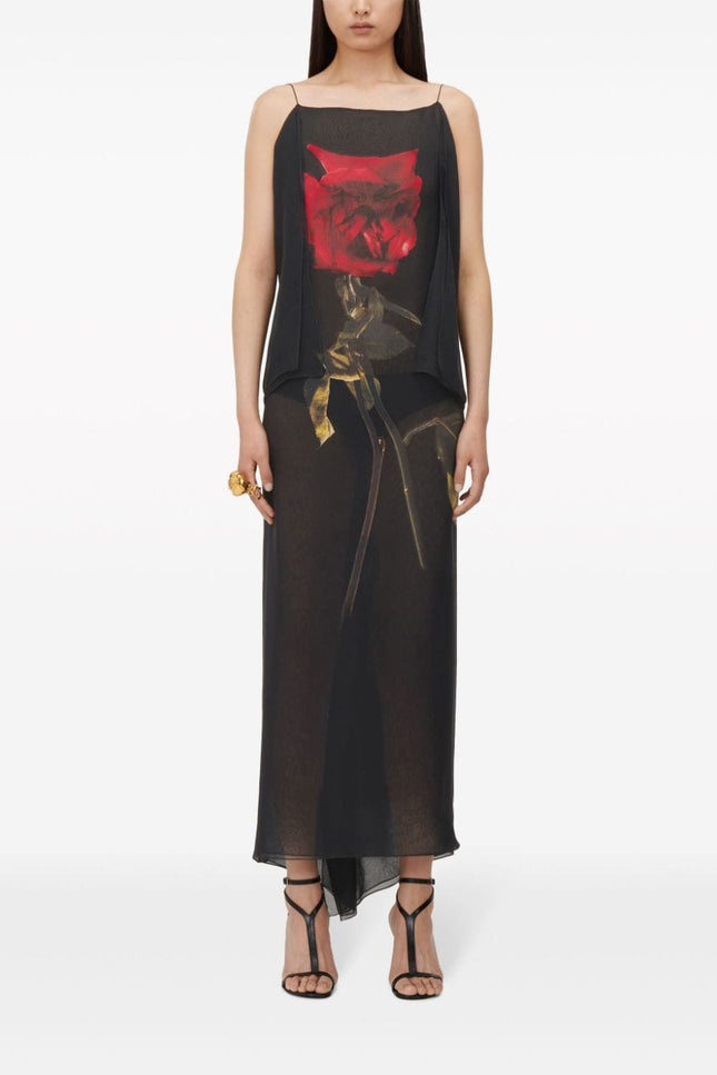 Alexander McQueen Dresses Black