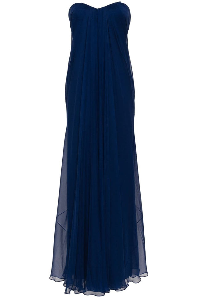 Alexander McQueen Dresses Blue