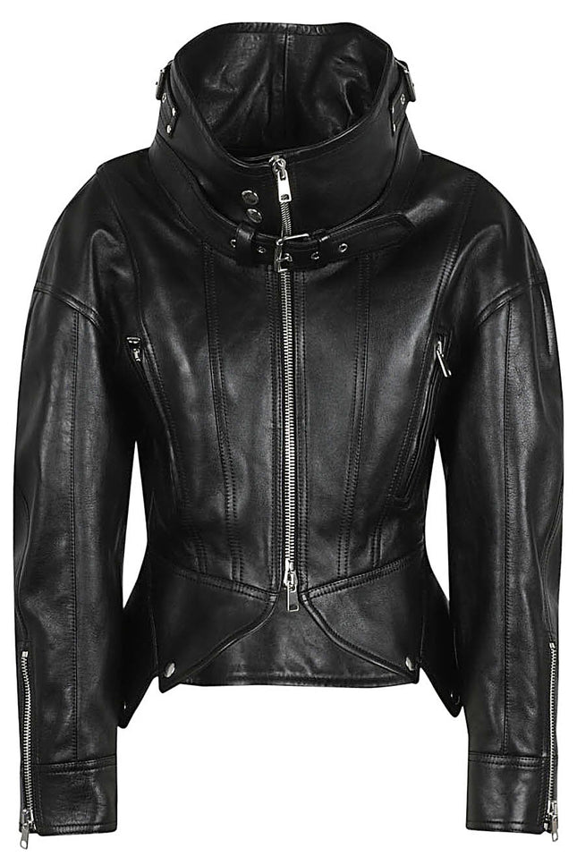 Alexander McQueen Jackets Black