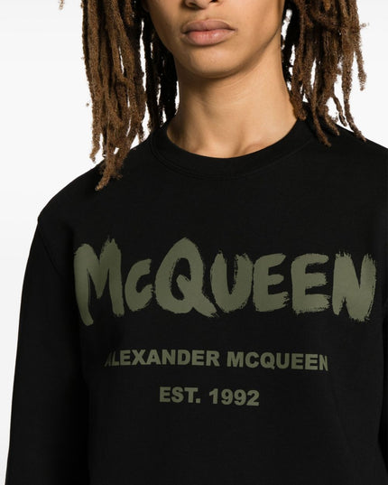 Alexander McQueen Sweaters Black