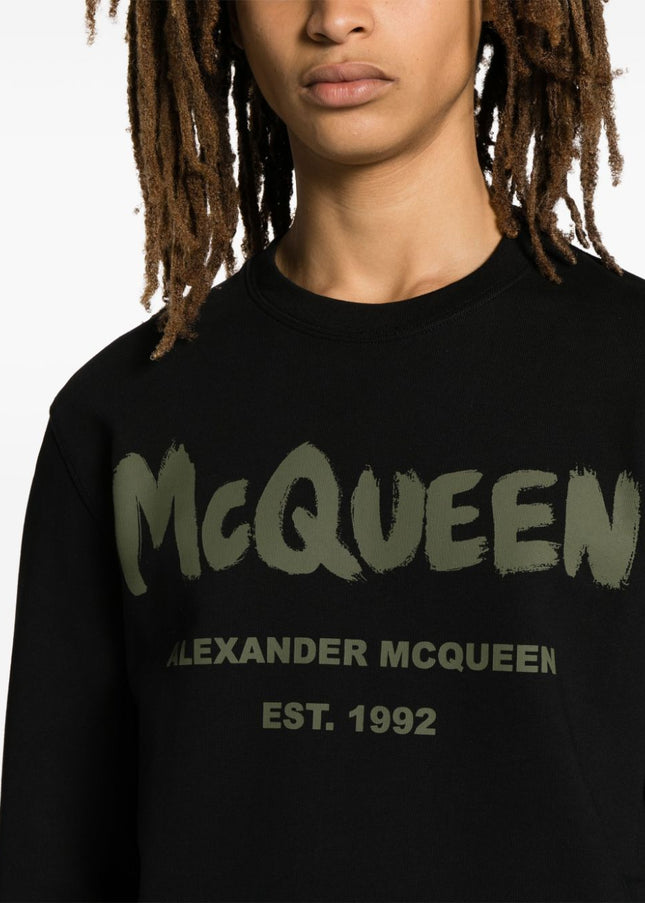 Alexander McQueen Sweaters Black