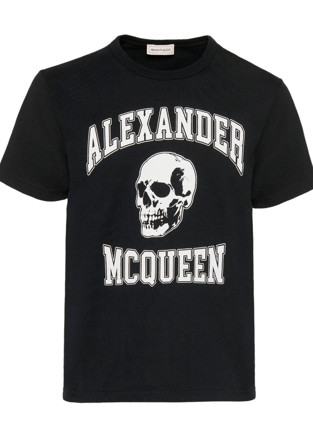 Alexander McQueen T-shirts and Polos Black