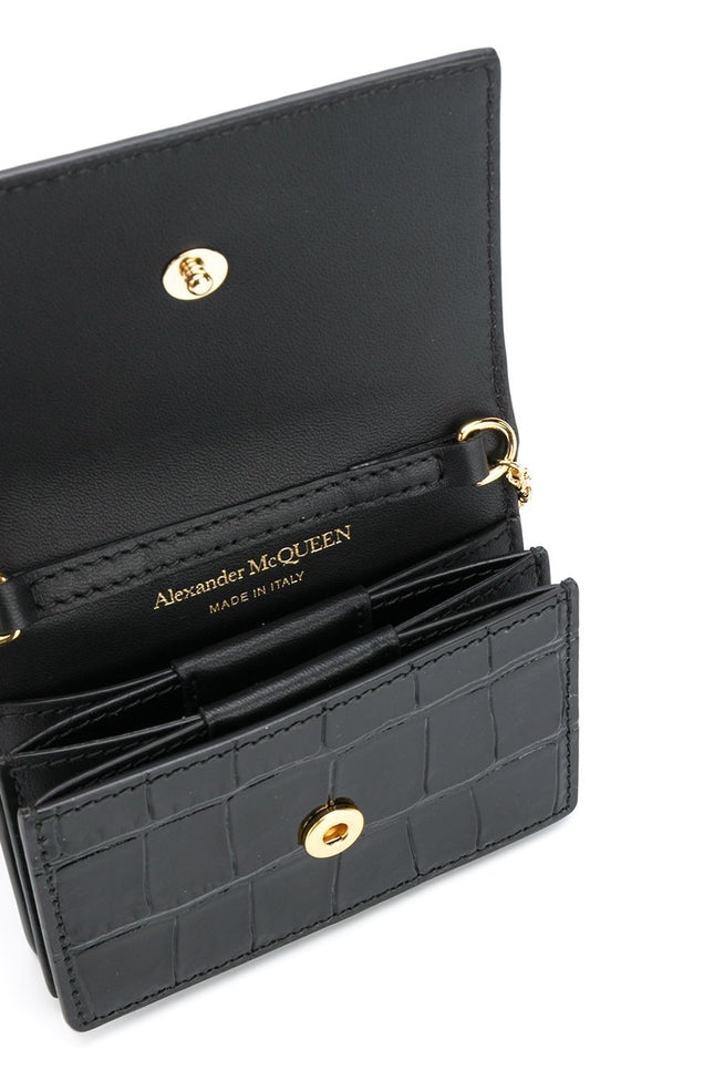 Alexander McQueen Wallets Black