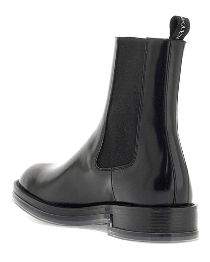 Alexander Mcqueen chelsea float ankle boots