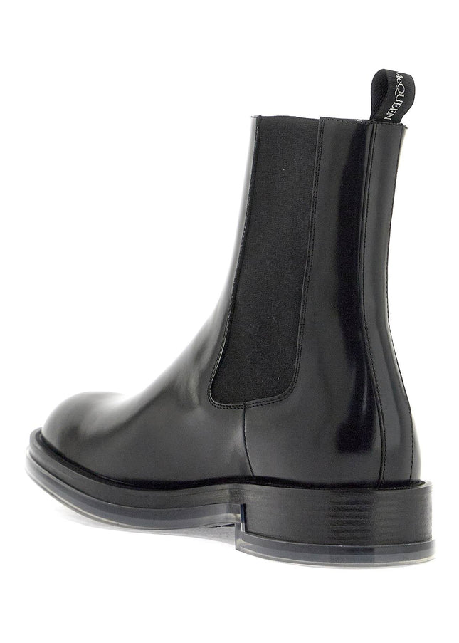 Alexander Mcqueen chelsea float ankle boots