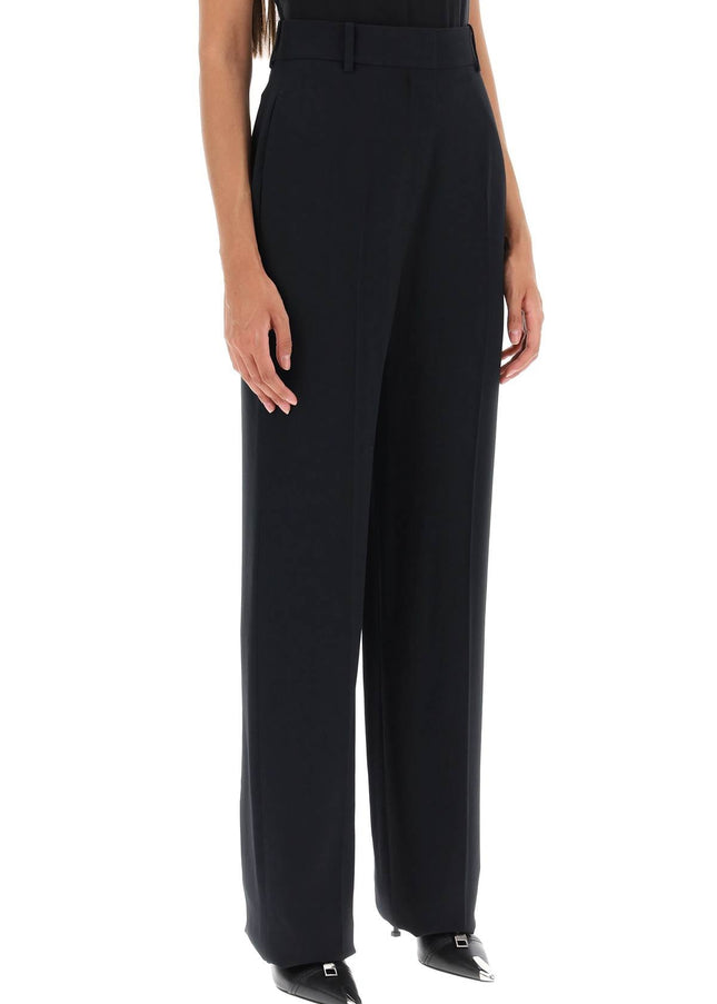 Alexander Mcqueen fluid crepe trousers