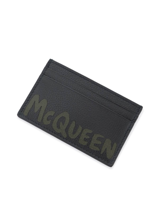 Alexander Mcqueen graffiti cardholder