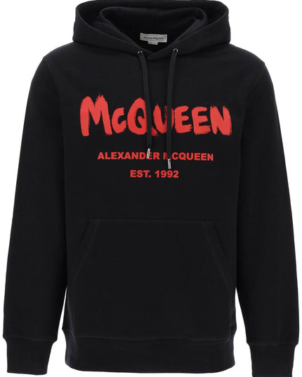 Alexander Mcqueen graffiti hoodie