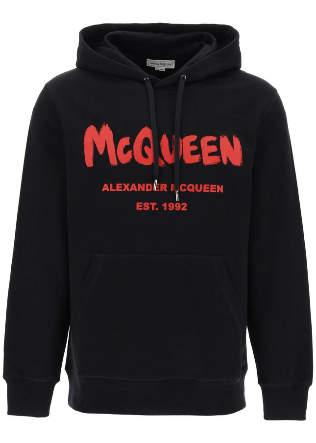 Alexander Mcqueen graffiti hoodie