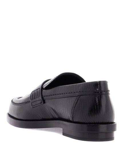 Alexander Mcqueen leather jupiter loafers for