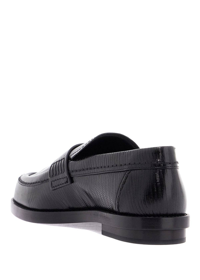 Alexander Mcqueen leather jupiter loafers for