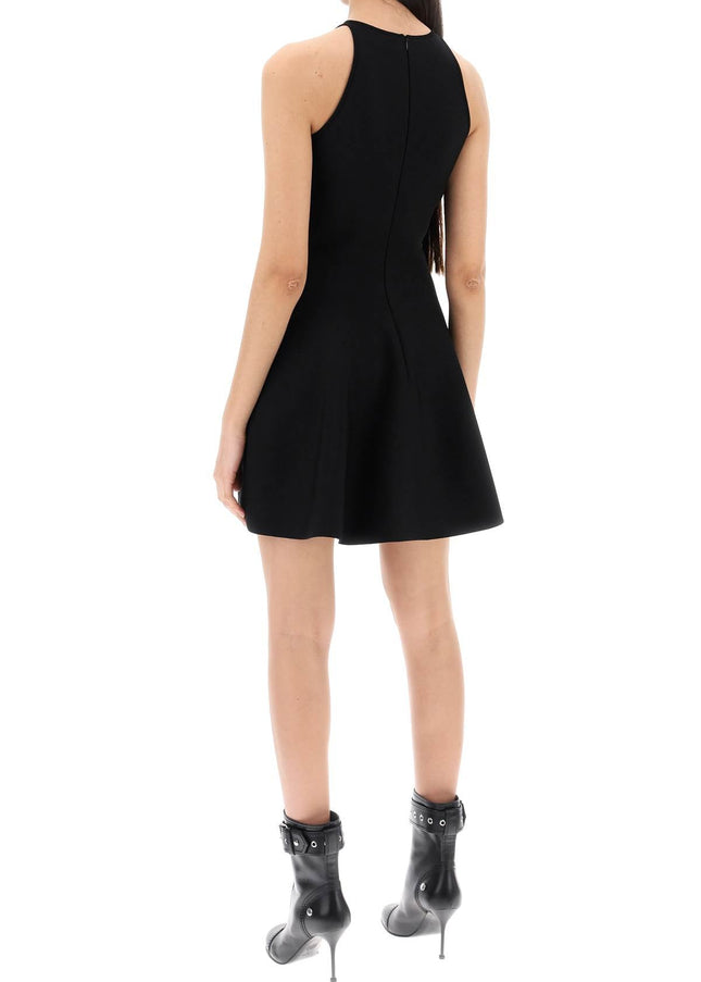 Alexander Mcqueen "mini knitted skater dress