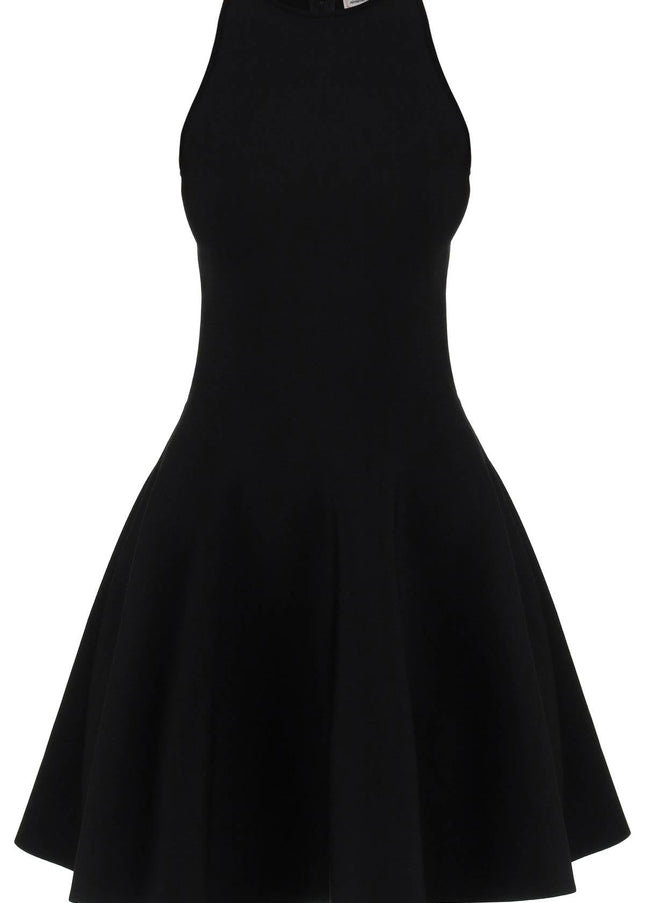 Alexander Mcqueen "mini knitted skater dress