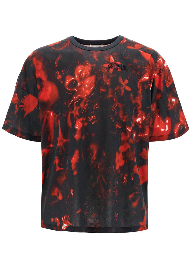 Alexander Mcqueen oversized printed t