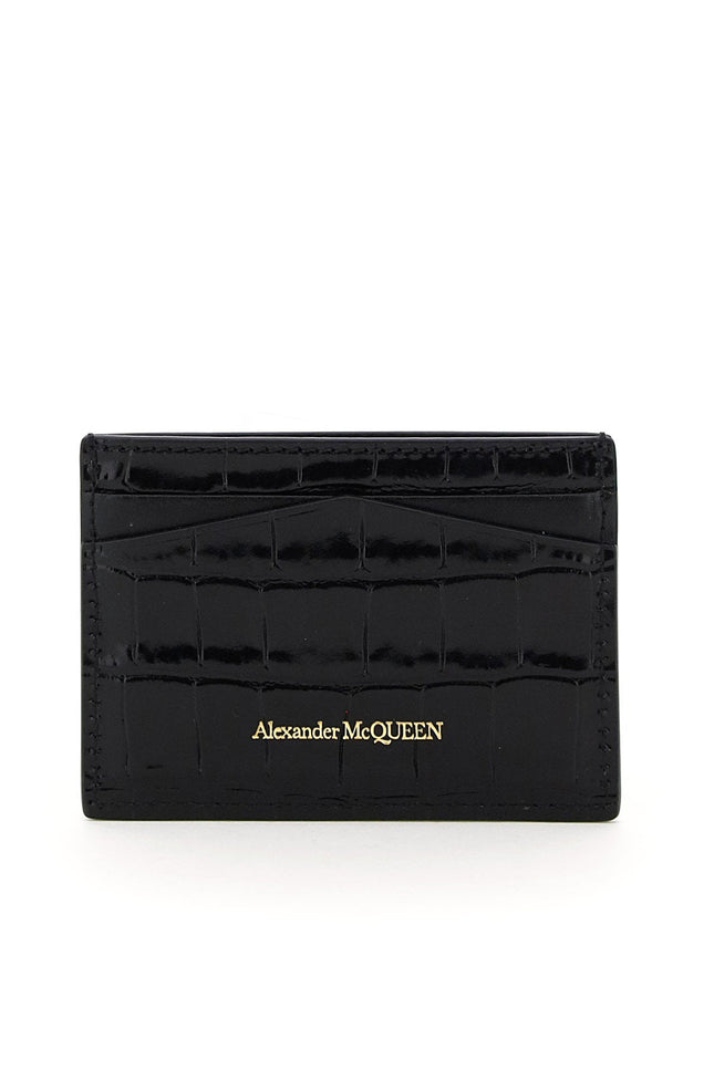 Alexander Mcqueen skull card holder