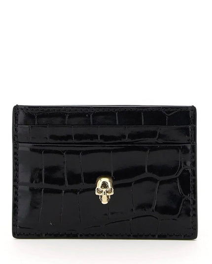 Alexander Mcqueen skull card holder