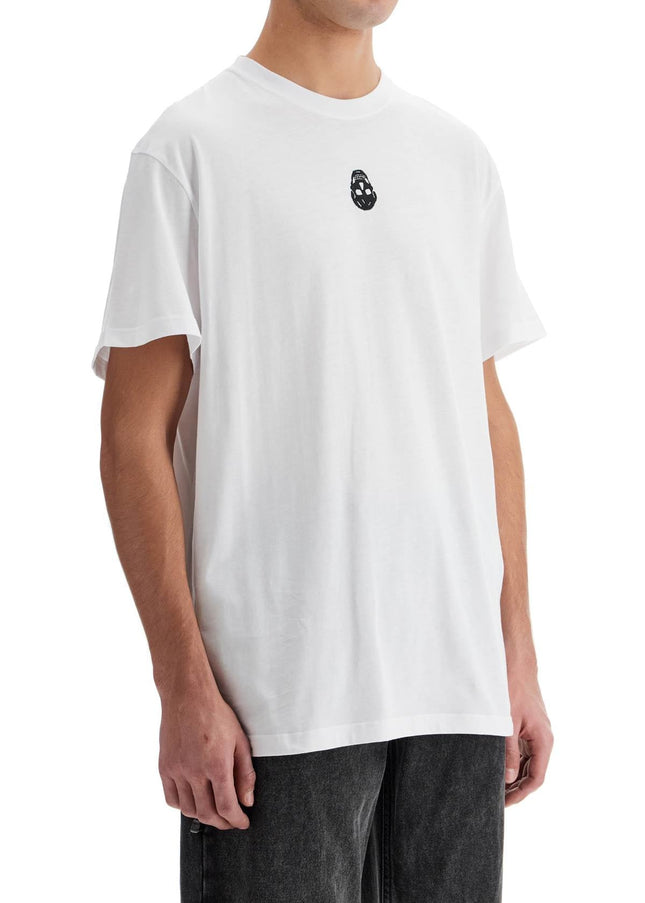 Alexander Mcqueen skull embroidered t-shirt