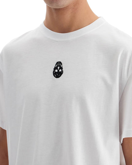 Alexander Mcqueen skull embroidered t-shirt