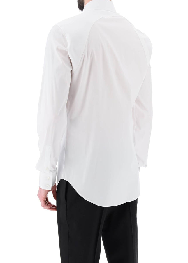 Alexander Mcqueen stretch cotton harness shirt