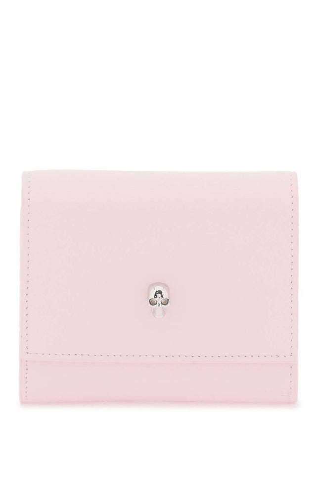 Alexander mcqueen compact skull wallet-women > accessories > wallets & small leather goods > wallets-Alexander Mcqueen-Urbanheer