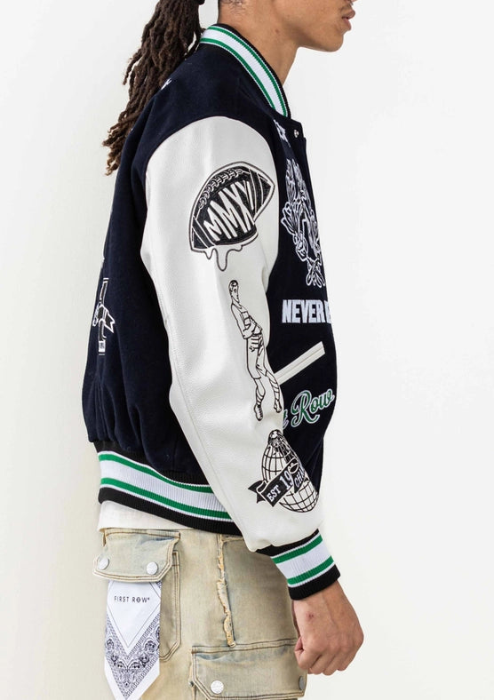 All Field the Best Never Rest Varsity Jacket