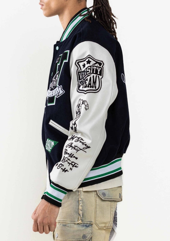 All Field the Best Never Rest Varsity Jacket