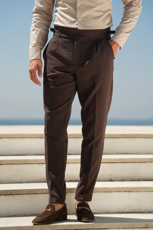 Alpha Pants with Brown Studs