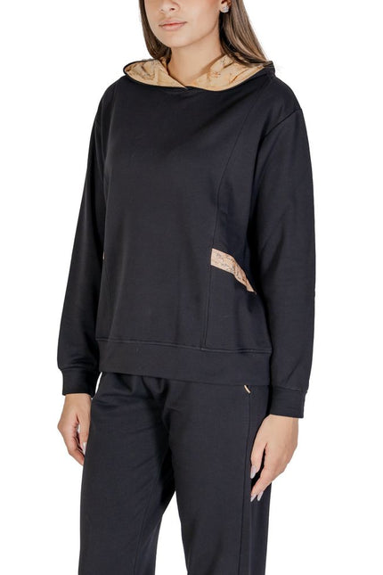 Alviero Martini Prima Classe Black Cotton Sweater