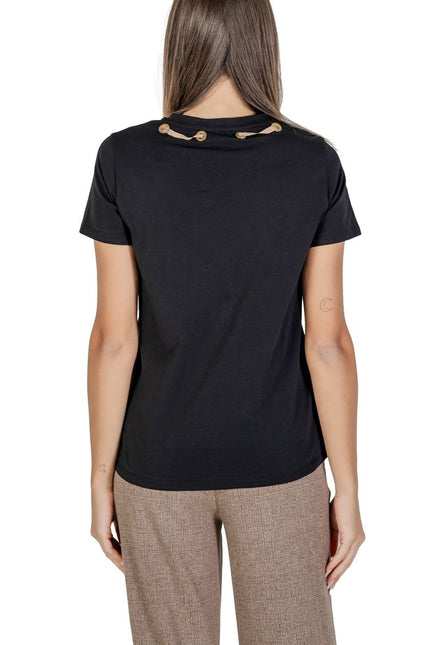 Alviero Martini Prima Classe Black Cotton Tops & T-Shirt