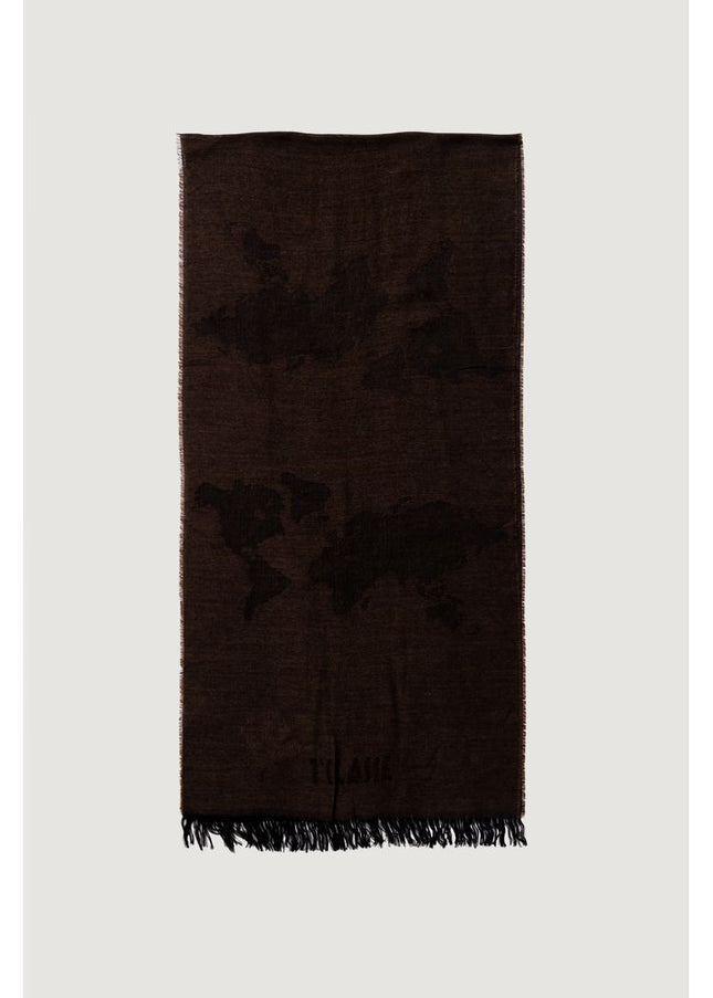 Alviero Martini Prima Classe Brown Viscose Scarf